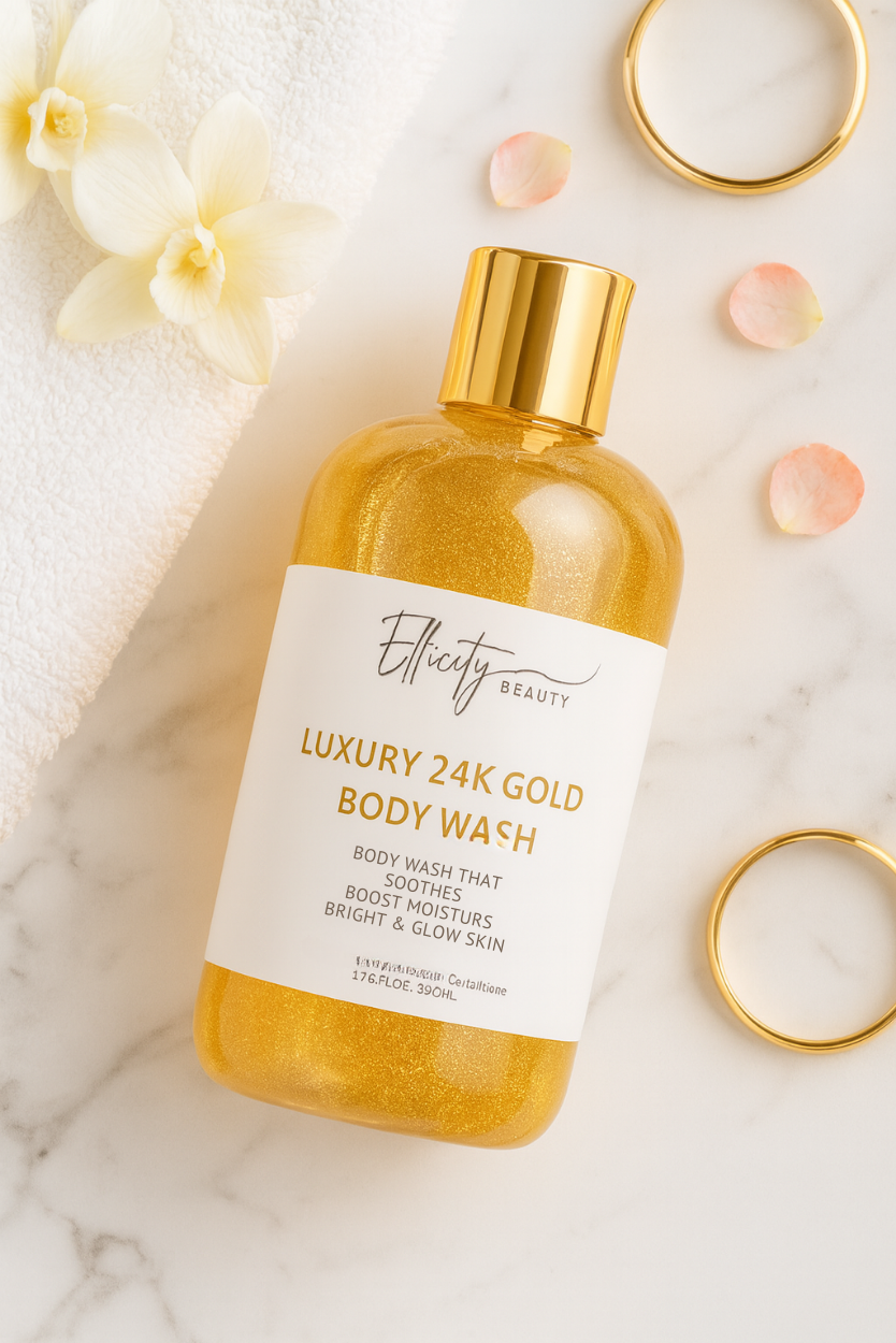 Luxury 24K Gold Body Wash