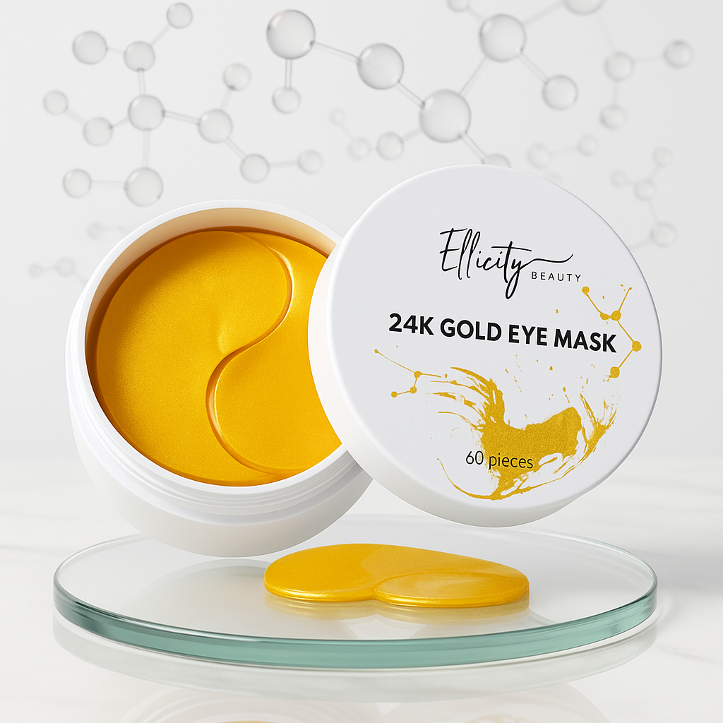 24K Gold Eye Mask I 60 Stück