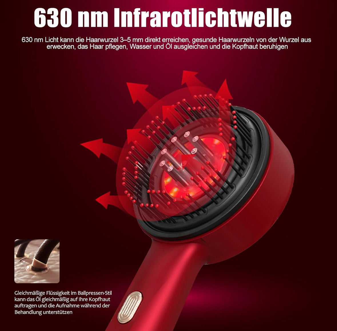 RedLight Massage Kamm