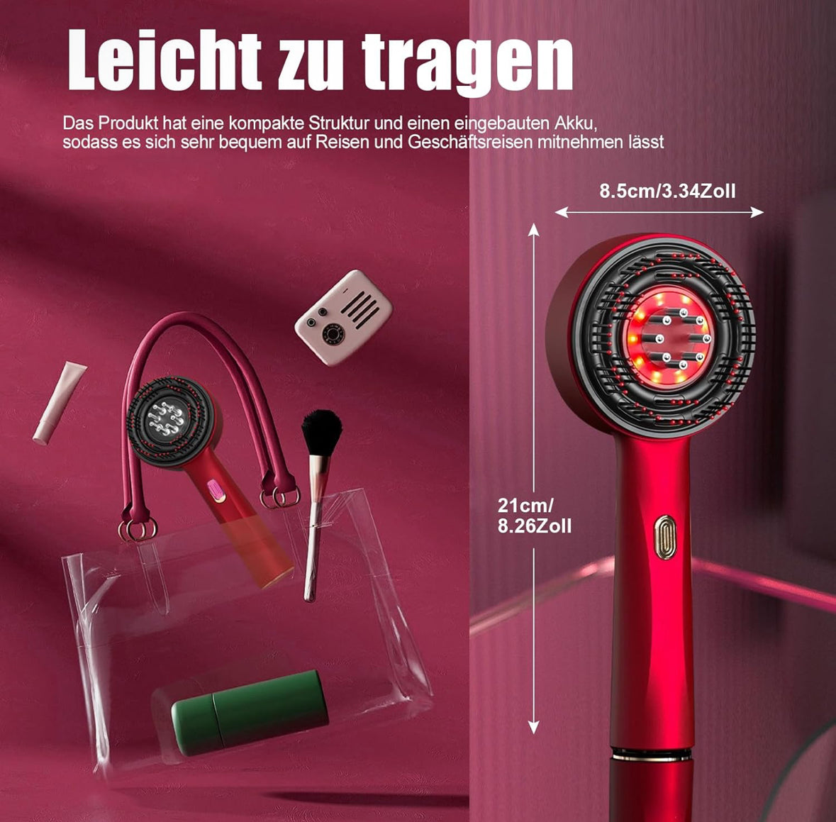 RedLight Massage Kamm